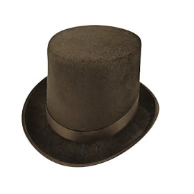 ADULT VELOUR TOP HAT VICTORIAN TOP HAT [Toy]