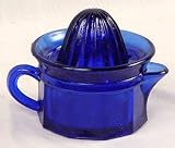 Blue Juicer Cobalt Blue Glass