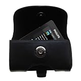 Horizontal Leather Case with Belt Clip/Loop for the Philips GoGear Digital Music Jukebox 20GB HDD6320