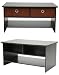 Furinno Living Set - Center Coffee Table with 4 Bi