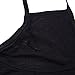 chinatera Women Sexy Lace Open Butt Backless Panties Thongs Lingerie Underwear (Black)