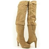 Kelsi Dagger Women's Ebony Thigh High Boot,Taupe,7.5 M US