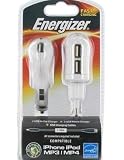 Energizer - LCHEC32UEUMP3 - Chargeur 3 en 1 - 2 USB pour iPhone/MP3