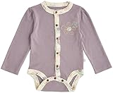 Finn+Emma フィン&エマ 長袖ロンパース オーガニックコットン100% 9-12ヶ月 フラワー G01-0201d9-12 Dark Purple