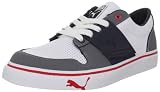 Puma El Ace 2 Lace-Up Sneaker (Little Kid/Big Kid),White-Steel Grey-puma red,4.5 M US Big Kid Puma El Ace 2 Lace-Up Sneaker (Little Kid/Big Kid),White-Steel Grey-puma red,4.5 M US Big Kid