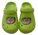 Tinkerbell Girls Green Plastic Summer Clogs Sizes 7-11 Available