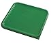 Rubbermaid Commercial Products 1980308 Rubbermaid Commercial Plastic Food Storage Container Lid, Square, Green, 12 Quart