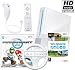 New Nintendo Wii System + Wii Sports + Mario Kart W/ Wheel