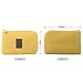 Happy Hours - Creative Shockproof Digital Storage Bag Pouch / Multifunction Makeup Smartphone Charger Headset Data Cable Case for Travel and Daily(Yellow)