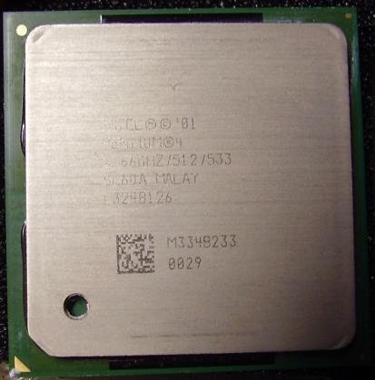 Intel P4 2.4GHz 512K 533Mhz CPU Processor w/o Heatsink Workstations Desktops etc - Refurbished - SL6RZ