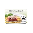 $25 Restaurant.com Gift Card Big Save