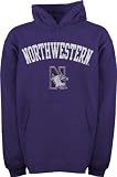 Northwestern Wildcats Youth Purple Tackle Twill Hooded Sweatshirt