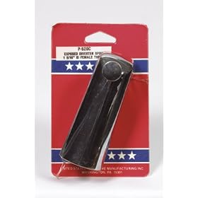 United States Hdw #P-520C 1-5-16"CHR Expose Spout