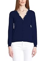 Assuili Chaqueta Punto (Azul Marino)