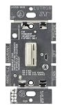 Lutron CN-103P-LA Ceana 3-Way 1000W Preset Dimmer, Light Almond