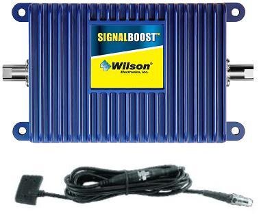 Wilson Electronics 811910 Cellular SIGNALBOOST Mobile and Home/Office 900/2100MHz Dual-Band Inline Amplifier (European/Asian Frequencies)