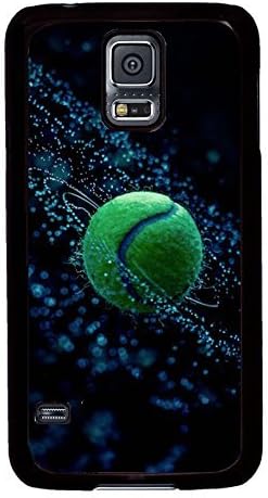 S5 Case, Galaxy S5 Case, Tennis Ball Water Customized PC Protective Phone Case for Samsung Galaxy S5 Black