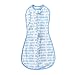Woombie Convertible Nursery Swaddling Blanket, Swaddle Converts to Wearable Blanket for Babies Up to 6 Months, Beep Beep, 14-19 lbs