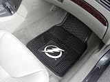 Fan Mats 10552 NHL - Tampa Bay Lightning 18" x 27" Heavy Duty Vinyl Car Mat Set