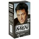 Just for Men Shampoo-In Hair Color, Real Black 55, 1 application Case of 3