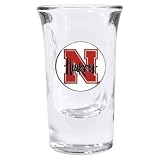 NCAA Nebraska Cornhuskers Fluted Shot