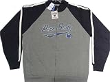 Penn State Nittany Lions NCAA Grey with Navy Adult Starter Jacket
