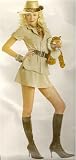 Sexy and Sassy Safari Babe for Women (Boots/Tiger/Bracelets Not Included)
