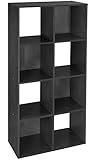 ClosetMaid 1575 Cubeicals 8 Cube Organizer, Black