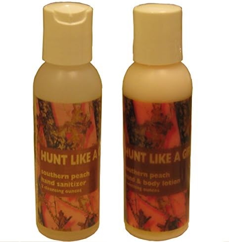 Hunt Like a Girl - Southern Peach Scented Lotion &amp; Hand Sanitizer Set