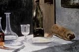 12X16 inch Claude Monet Canvas Art Repro Still Life With Bottles