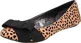DKNY Women's Monique Ballet Flat,Leopard,6 M US