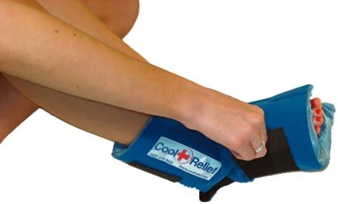 Soft Gel Foot and Ankle Ice Wrap by Cool Relief