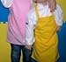 Yellow Apron Kids Children Fits 2-7 Yr Olds 15x21 Fabric Chefskin
