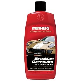 Mothers 05701 California Gold Carnauba Cleaner Wax Liquid - 16 oz