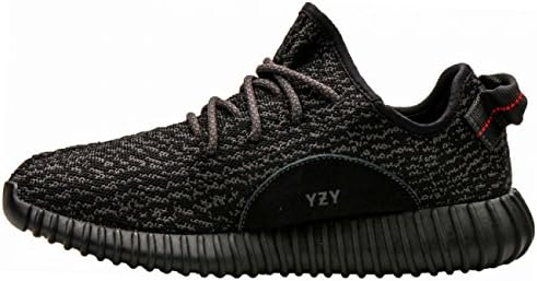 FASHIONTOP Women's BOOST Unisex Casual Athletic Versatile Fashion Sneaker Shoes PIRATE BLACK-36