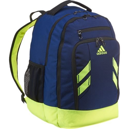adidas Rush Backpack, Blue/Yellow