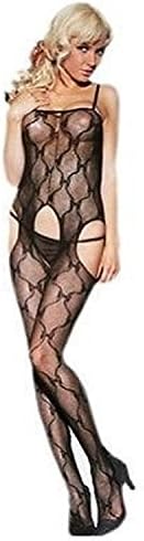Sexy Women's Lace Suspender Bodystocking One Size Fits All - Sexy and Stylish
