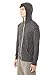 Alternative Men's Zip Hoodie, Eco Black, X-Large