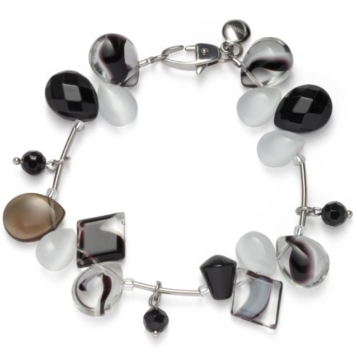 Leonardo Fashion Damenarmband schw./wei&szlig; Colours 011937 Preisvergleich