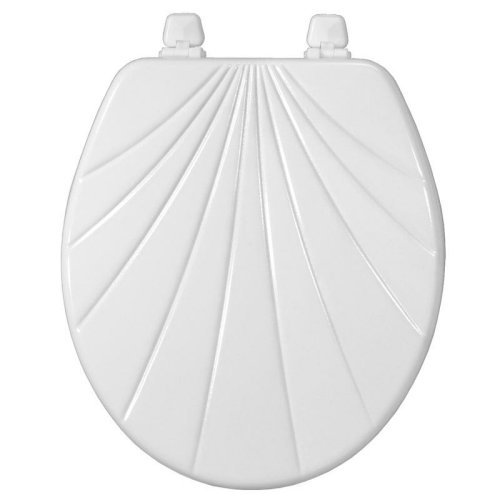 Magnolia 150 Round Seashell White Toilet Seat