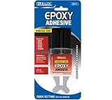Bazic Quick Setting Epoxy Glue with Syringe Applicator, 0.2 Oz/5.6g (Case of 24) (2011-24)