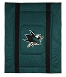 San Jose Sharks Sideline Comforter - Full/Queen Bed