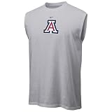 Nike Arizona Wildcats Ash Team Logo Sleeveless T-shirt