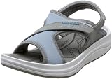 New Balance Women’s Rock & Tone Sandal,White,9 M US W3015 | Toning Sandals. Picture