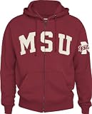 Mississippi State Bulldogs Vintage Campus Full Zip Fleece Hoodie