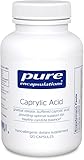 Pure Encapsulations - Caprylic Acid - Gradual Release, Buffered Caprylic Acid, Providing Optimal Support for Healthy Microbial Balance* - 120 Capsules