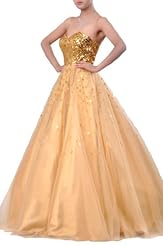 Strapless Sweetheart Tulle   Ball Gown Quinceanera Dress 