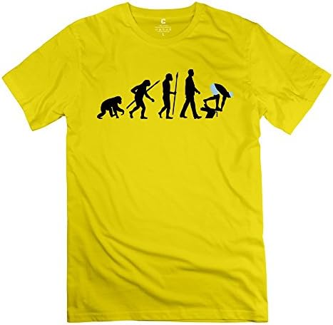 WXMY Men's 100% Cotton Evolution Running T-shirt L