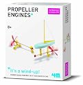 Dam - 4M - 5603247 - Jeu de construction - Kidzlabs - Creez Un Bateau &agrave; Voile Ou Une Voiture de Course &agrave; Helices