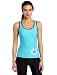 Danskin Women's Triathlon Placed Print Tank, Tri Turq, Small